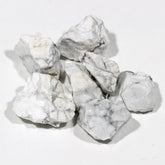 Lotus & Lapis Howlite Rough - In Cotton Bag